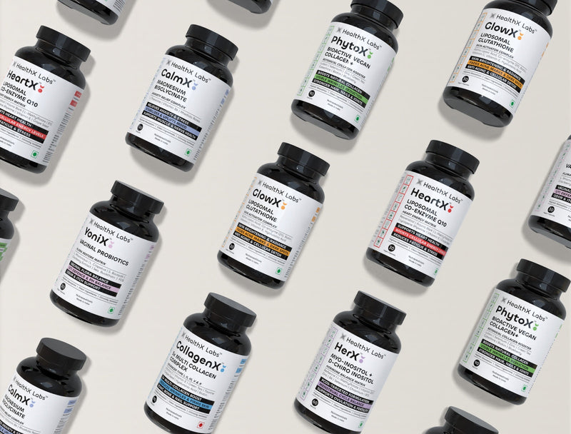 HealthX Labs full product lineup